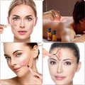 IceLumi Rose Quartz Face Roller Rosy Ritual for Timeless Skin