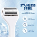 IceLumi Stainless Steel Face Roller Sculpt, Depuff & Illuminate